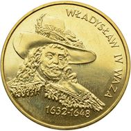  2 злотых 1999 «Владислав IV Ваза» Польша, фото 1 